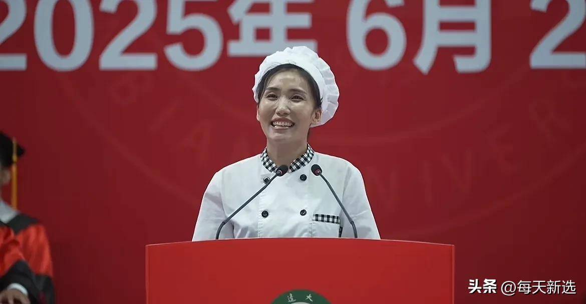 延边大学食堂阿姨火了，最新消息新闻和极目新闻发文，本人婉拒采访！